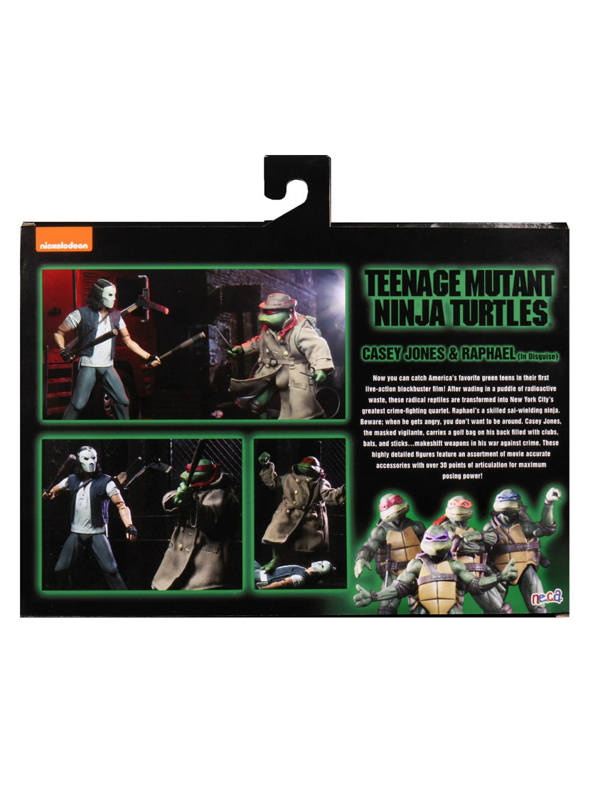 NECA TMNT Casey Jones & Raphael 2-Pack (1990 Movie)