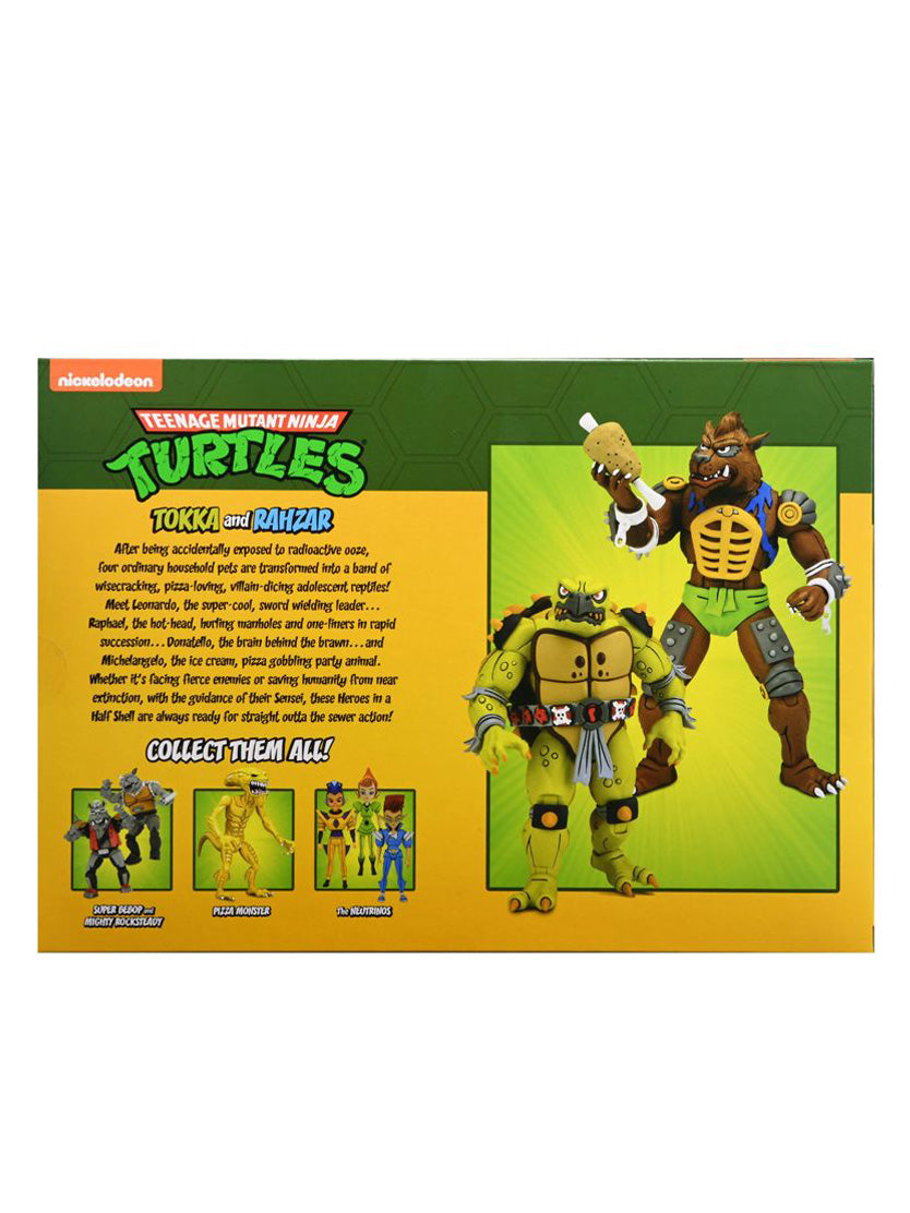 NECA TMNT Tokka & Rahzar 2-Pack (Cartoon)